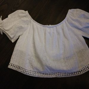 Abound Lace Crop Top
